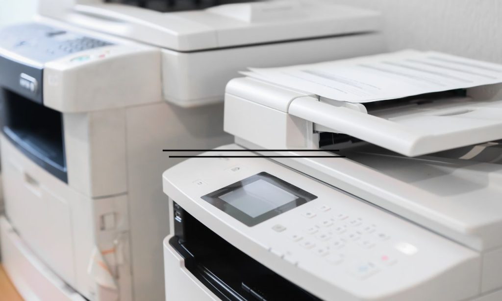 how do inkless printers work